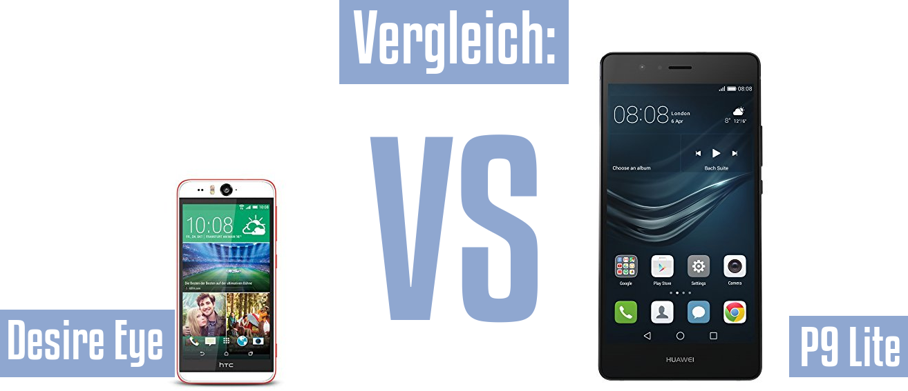 HTC Desire Eye und HTC Desire Eye im Vergleichstest