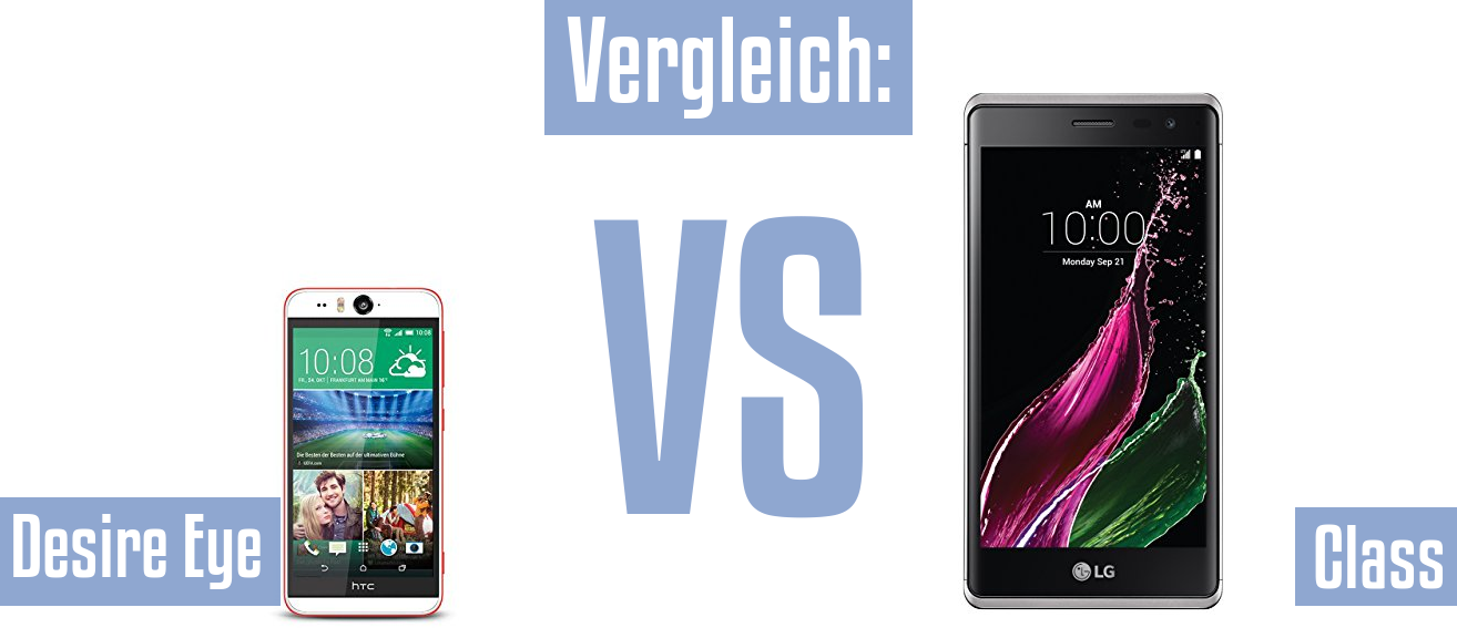 HTC Desire Eye und HTC Desire Eye im Vergleichstest