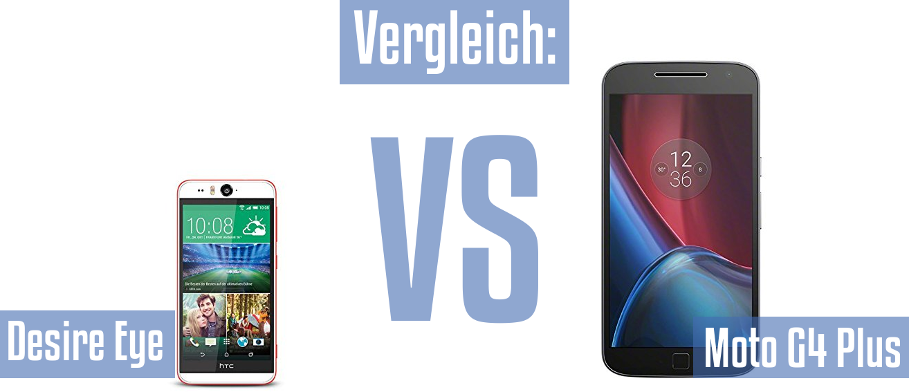 HTC Desire Eye und HTC Desire Eye im Vergleichstest