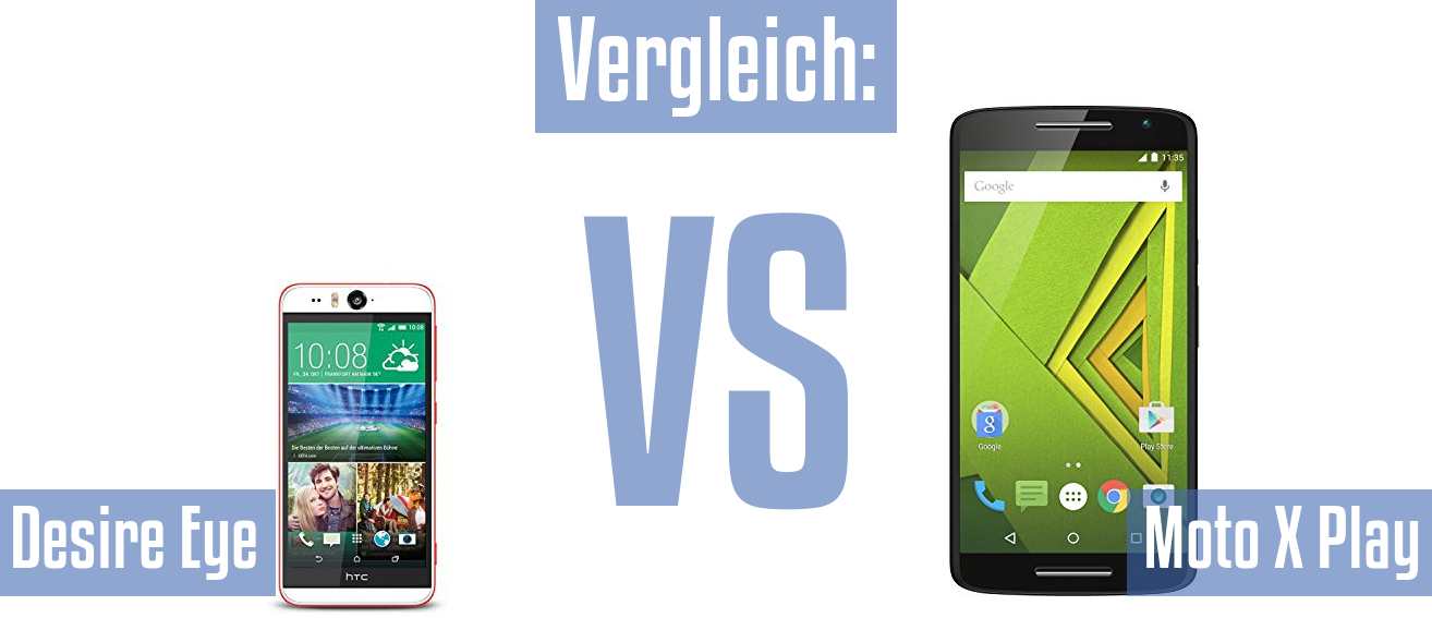 HTC Desire Eye und HTC Desire Eye im Vergleichstest