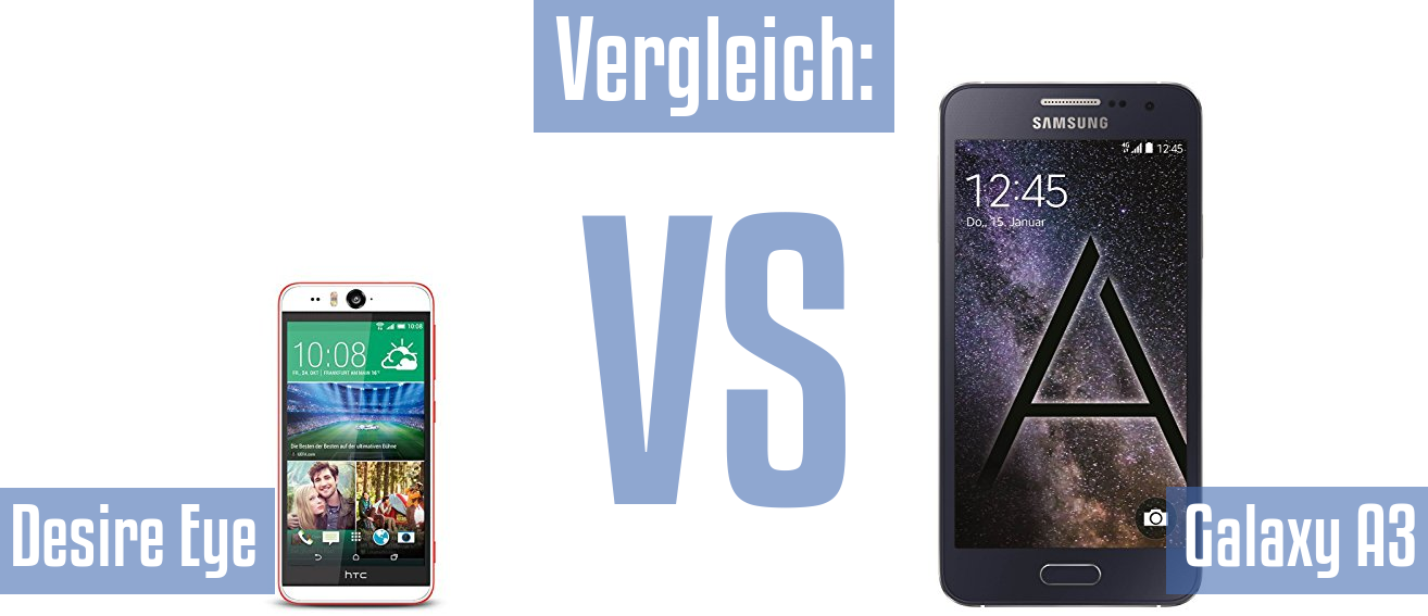 HTC Desire Eye und HTC Desire Eye im Vergleichstest