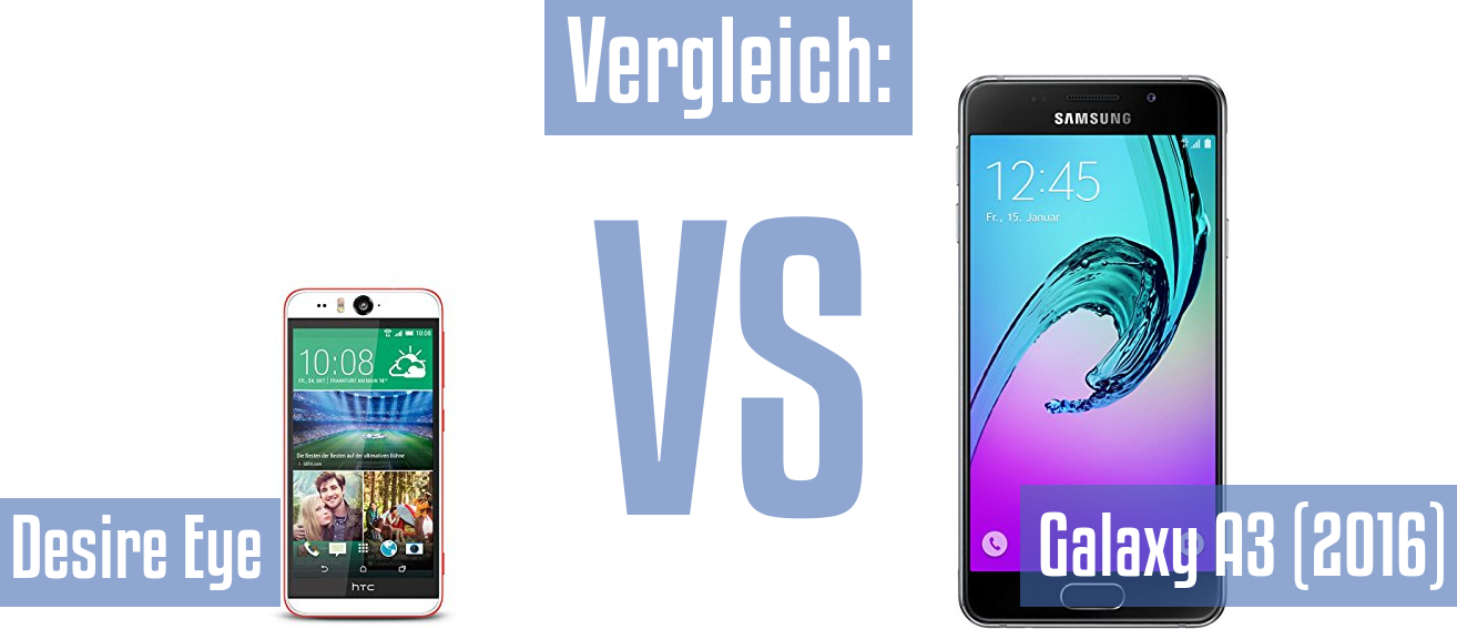 HTC Desire Eye und HTC Desire Eye im Vergleichstest