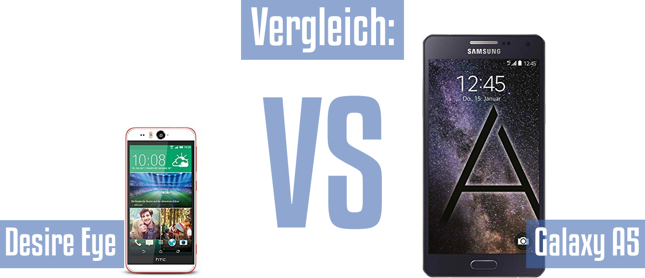 HTC Desire Eye und HTC Desire Eye im Vergleichstest