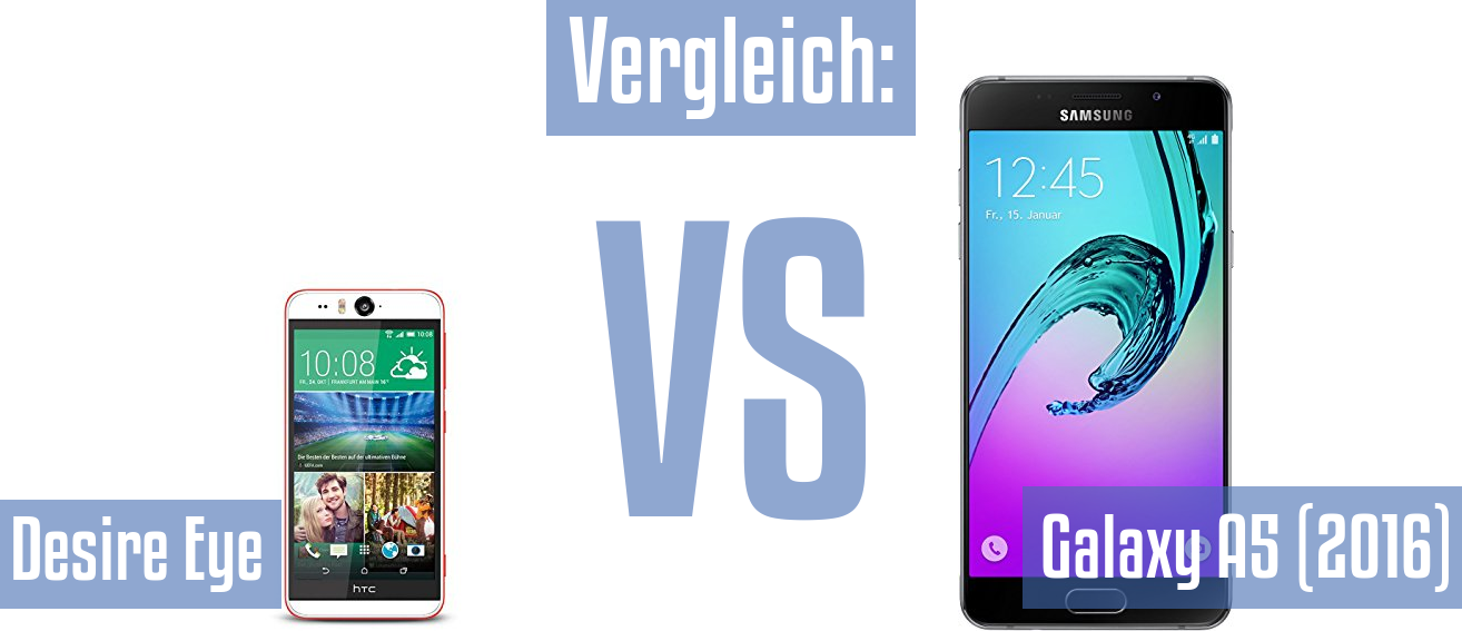 HTC Desire Eye und HTC Desire Eye im Vergleichstest