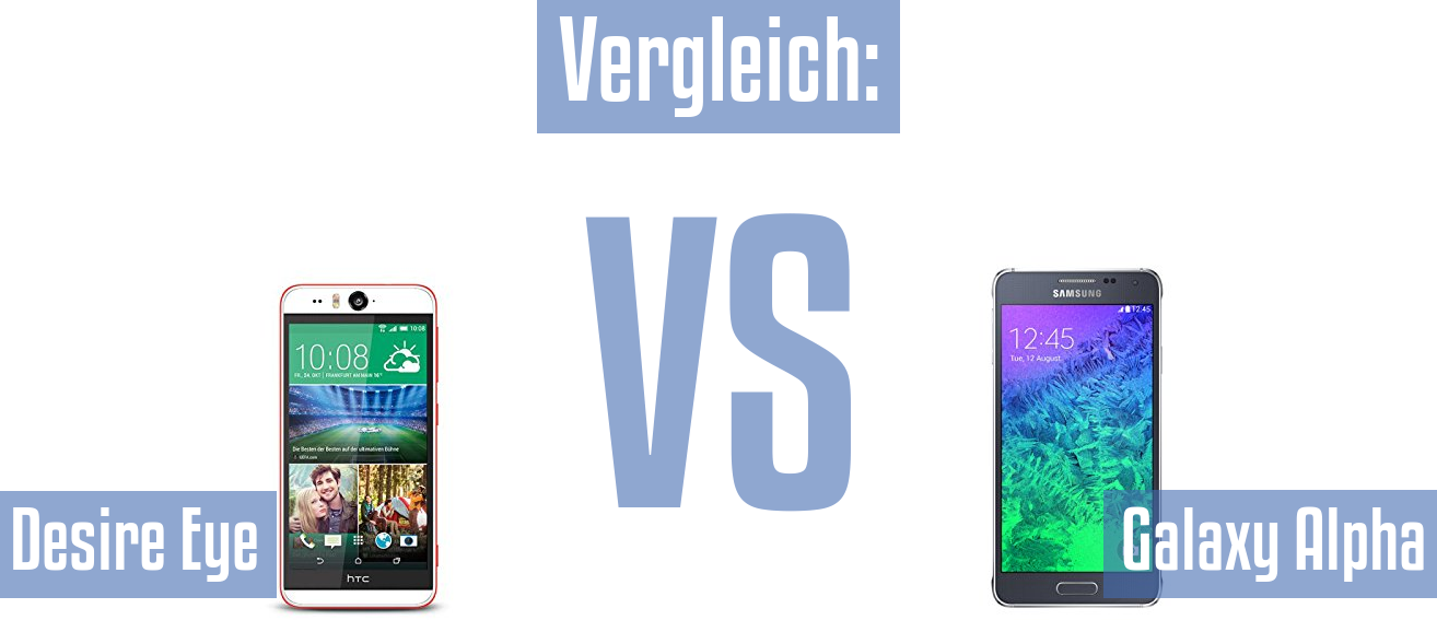 HTC Desire Eye und HTC Desire Eye im Vergleichstest