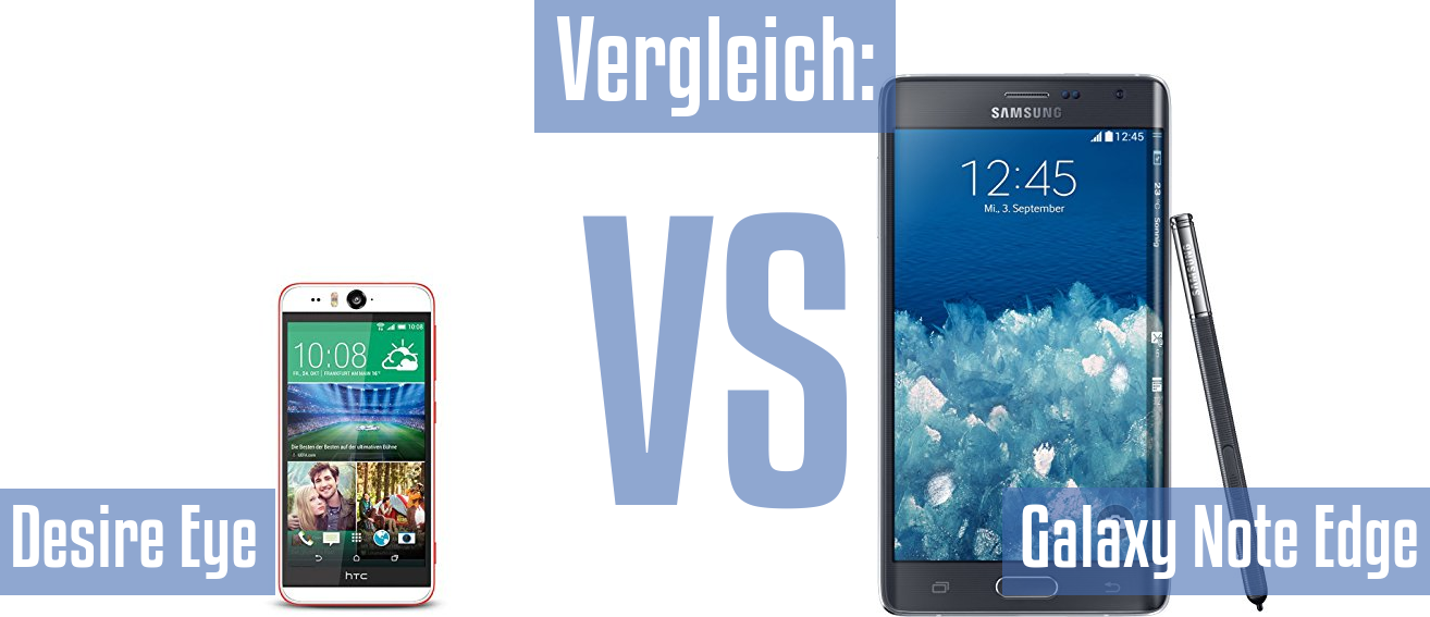 HTC Desire Eye und HTC Desire Eye im Vergleichstest