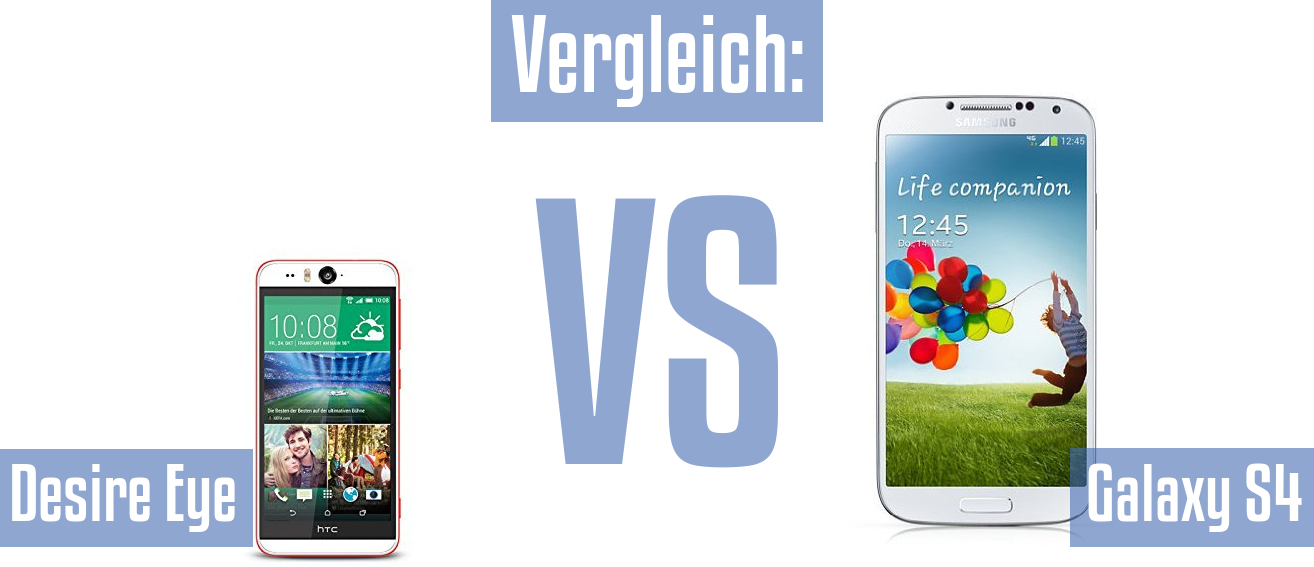 HTC Desire Eye und HTC Desire Eye im Vergleichstest