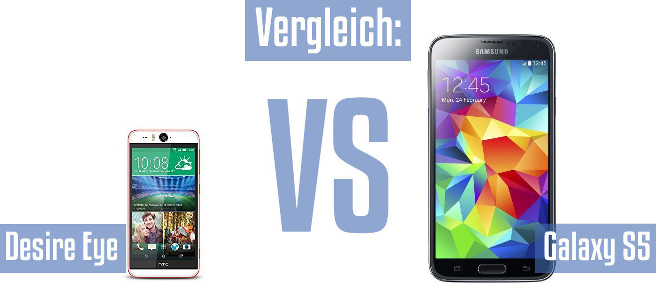 HTC Desire Eye und HTC Desire Eye im Vergleichstest