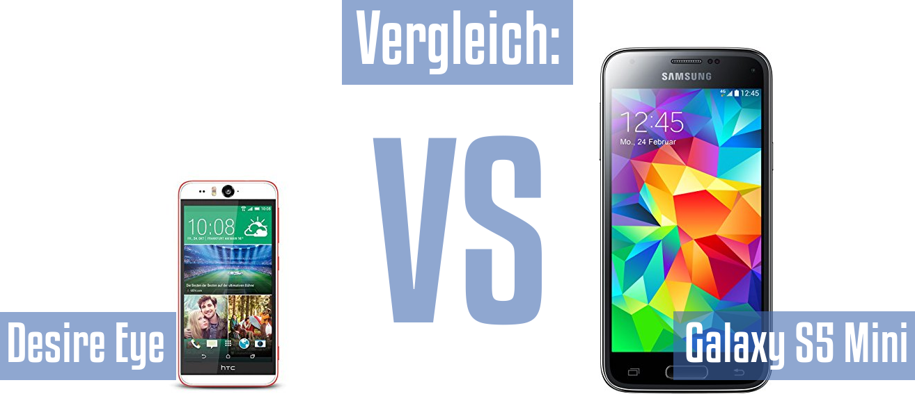 HTC Desire Eye und HTC Desire Eye im Vergleichstest