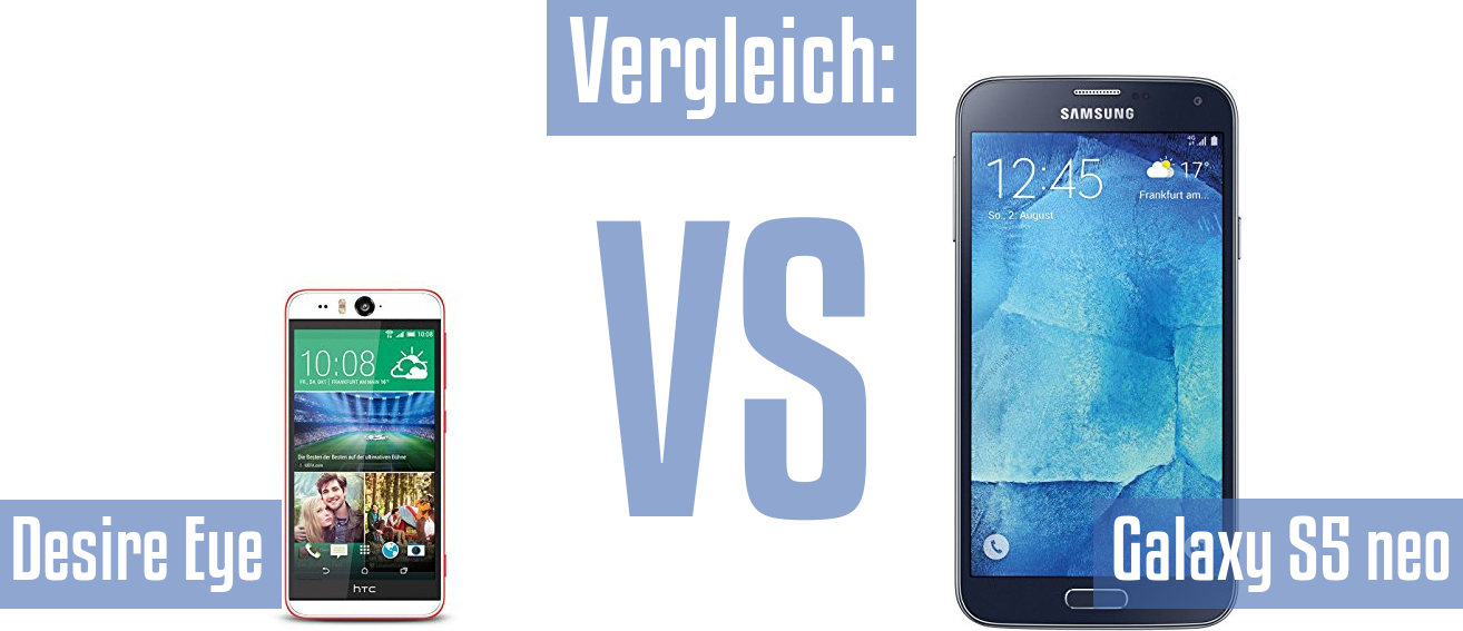 HTC Desire Eye und HTC Desire Eye im Vergleichstest