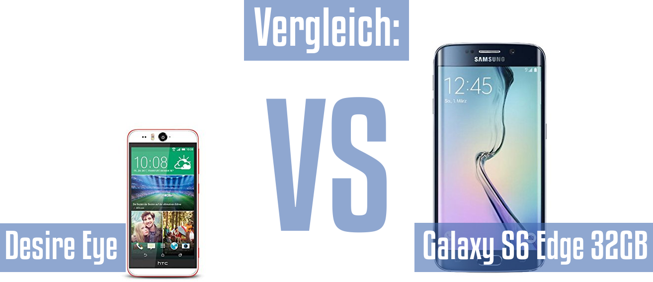 HTC Desire Eye und HTC Desire Eye im Vergleichstest