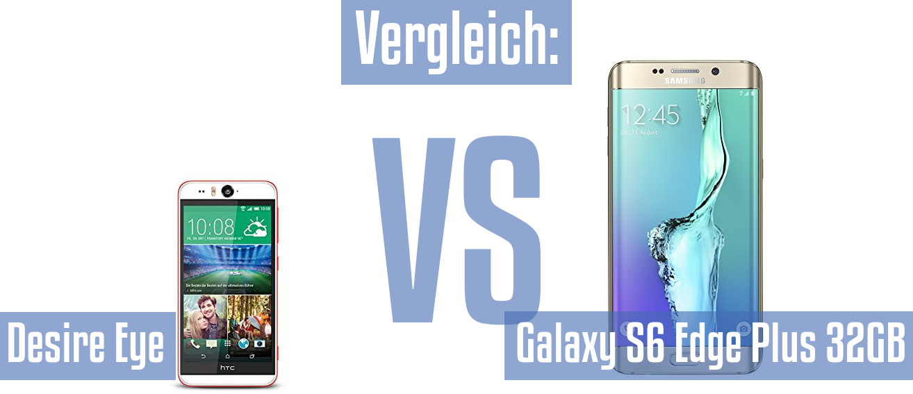 HTC Desire Eye und HTC Desire Eye im Vergleichstest