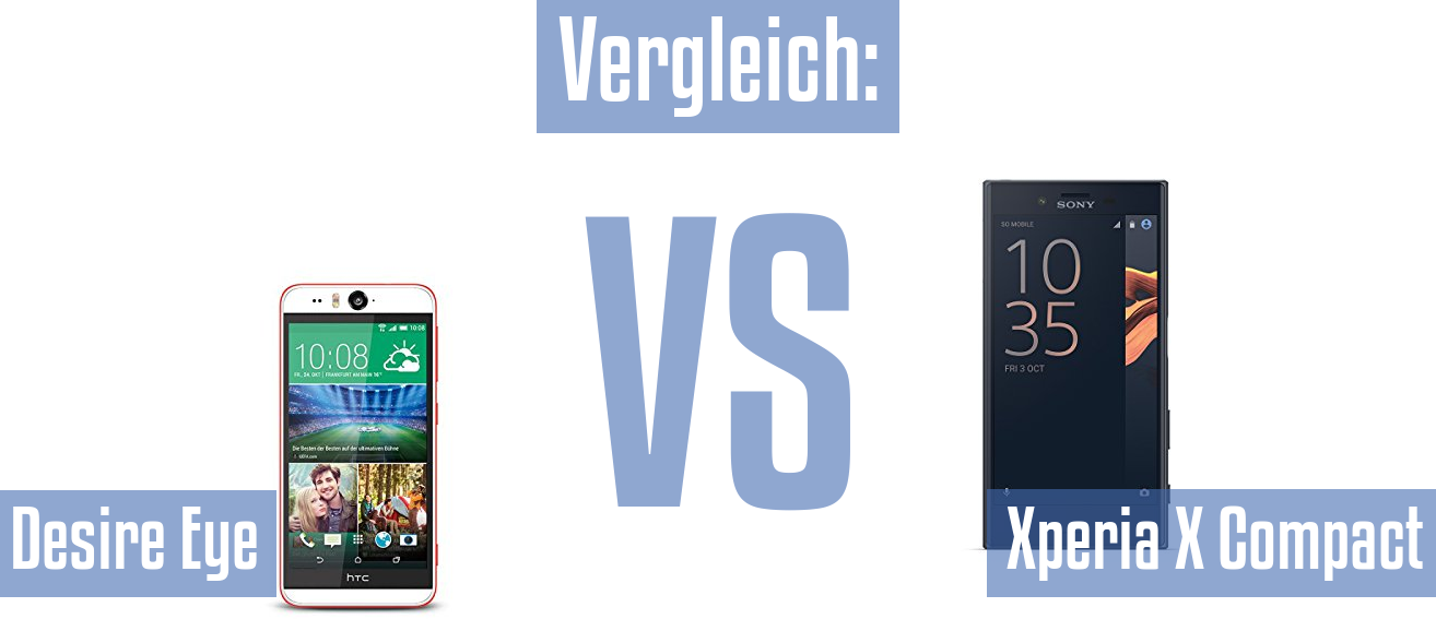 HTC Desire Eye und HTC Desire Eye im Vergleichstest