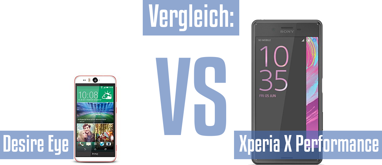 HTC Desire Eye und HTC Desire Eye im Vergleichstest