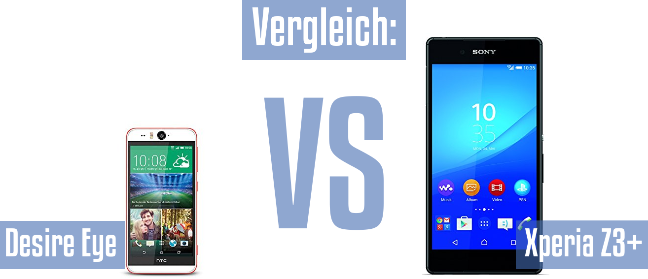 HTC Desire Eye und HTC Desire Eye im Vergleichstest