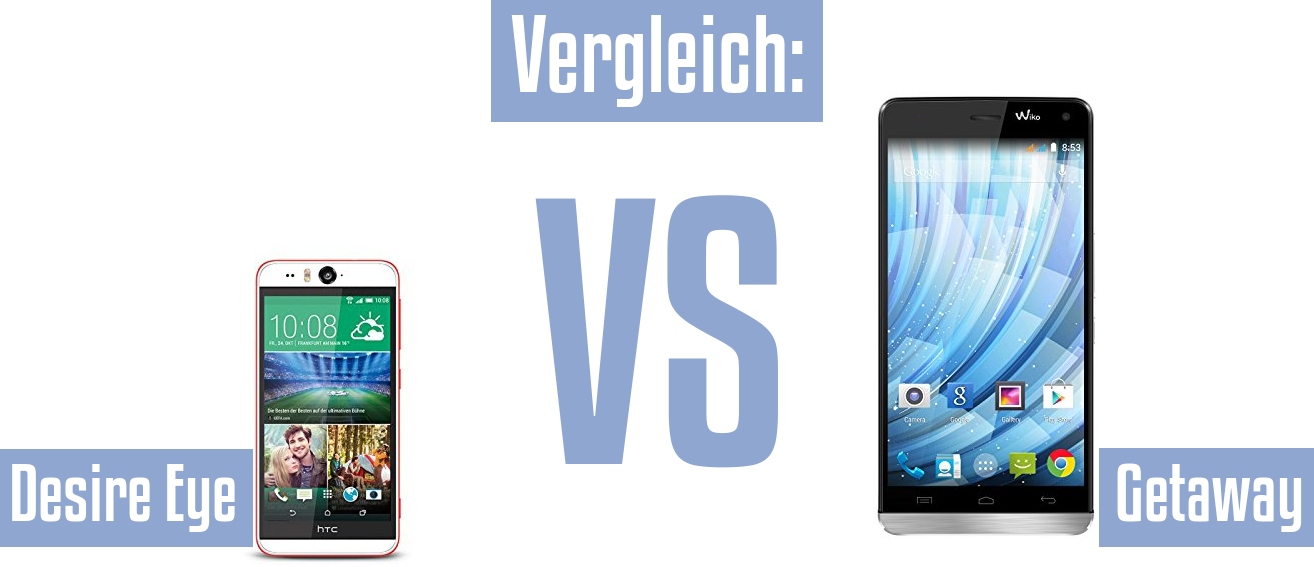 HTC Desire Eye und HTC Desire Eye im Vergleichstest