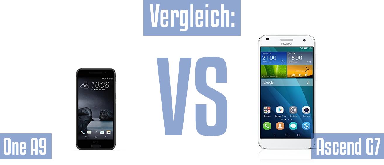 HTC One A9 und HTC One A9 im Vergleichstest