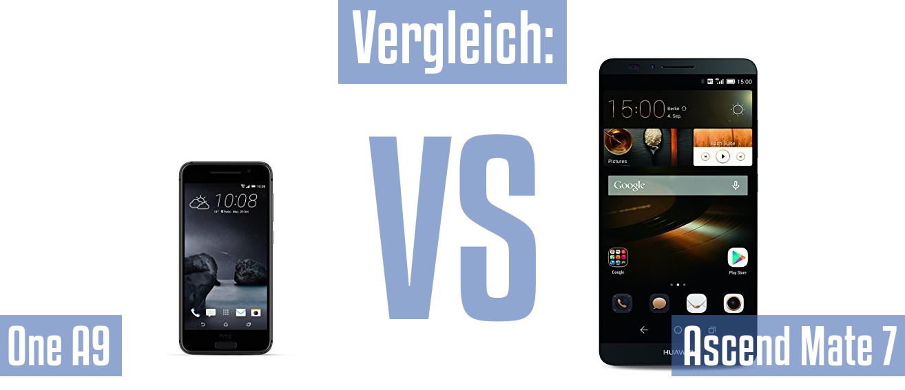 HTC One A9 und HTC One A9 im Vergleichstest