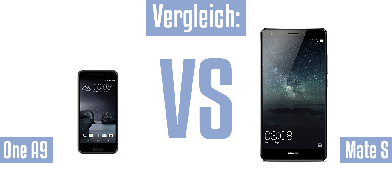 HTC One A9 und HTC One A9 im Vergleichstest