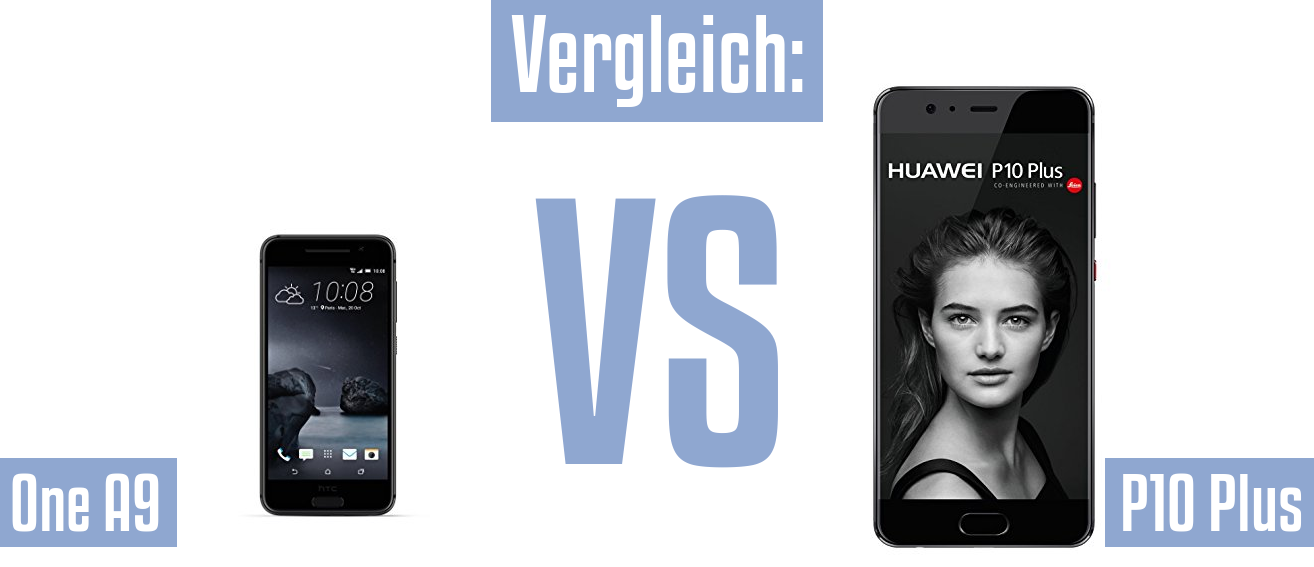 HTC One A9 und HTC One A9 im Vergleichstest