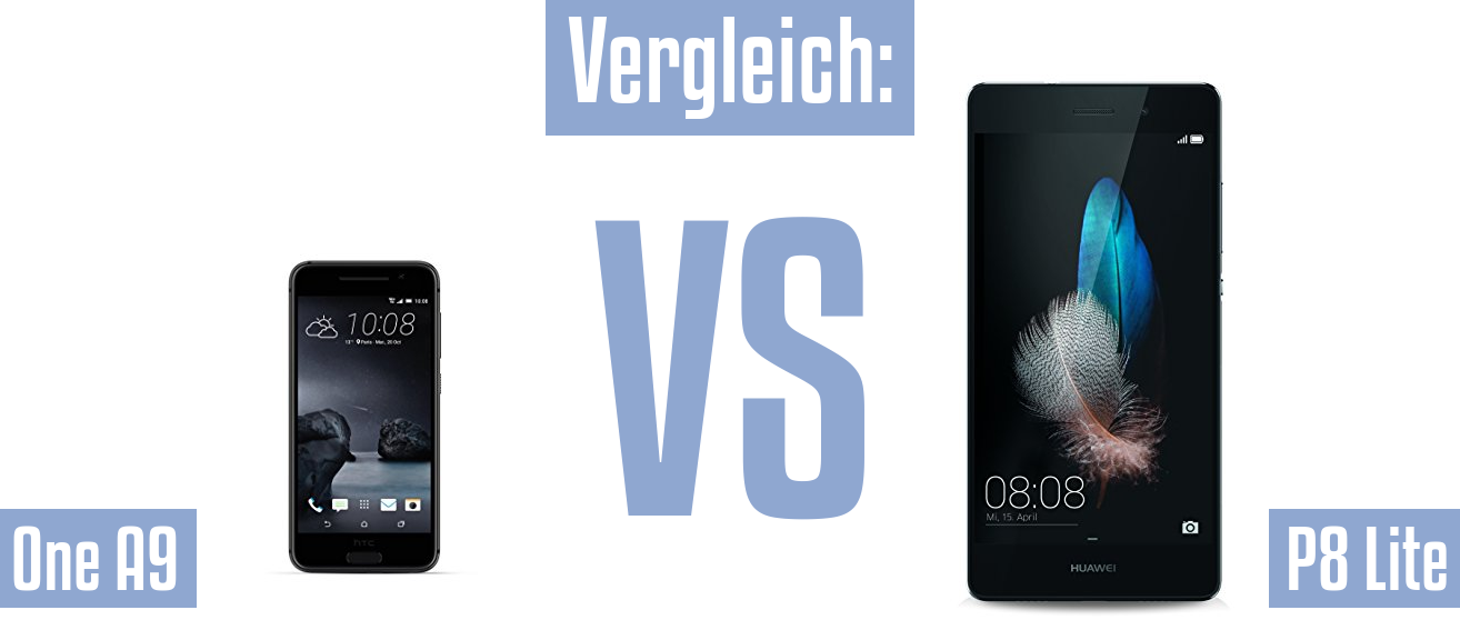 HTC One A9 und HTC One A9 im Vergleichstest