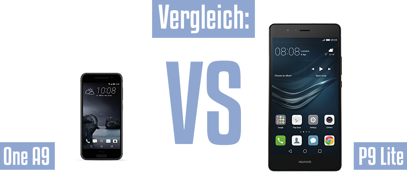 HTC One A9 und HTC One A9 im Vergleichstest