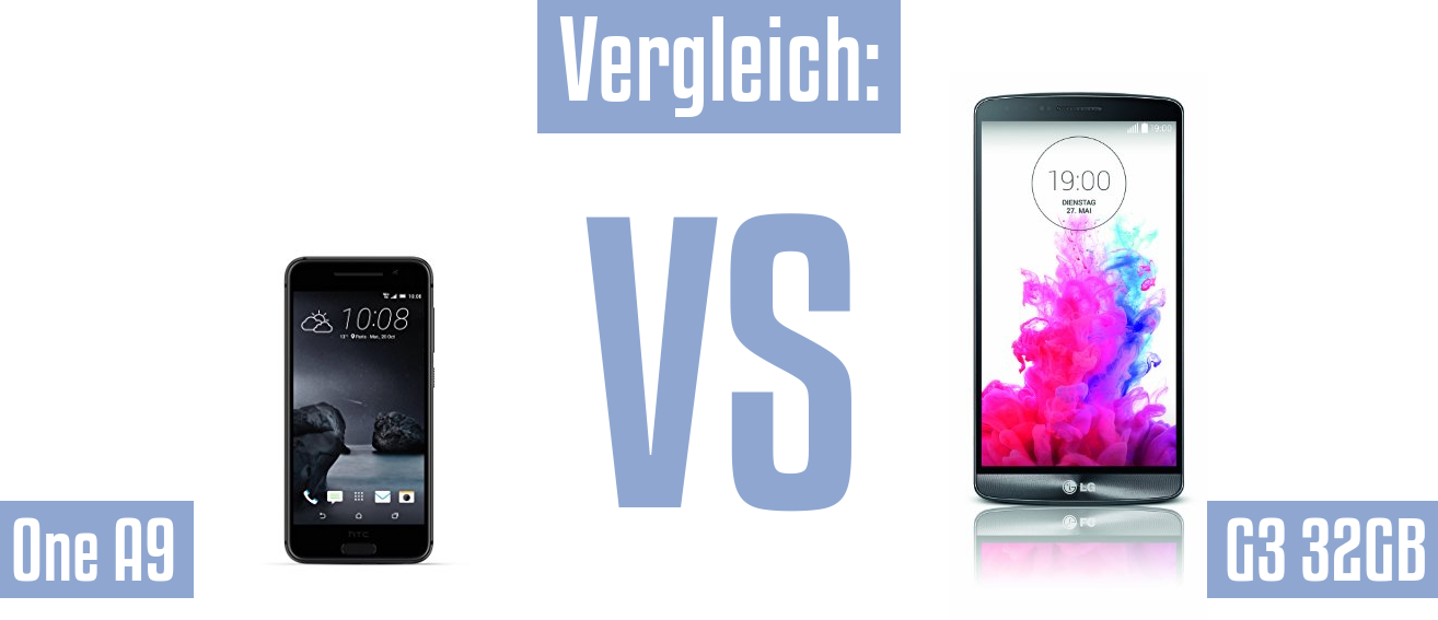 HTC One A9 und HTC One A9 im Vergleichstest