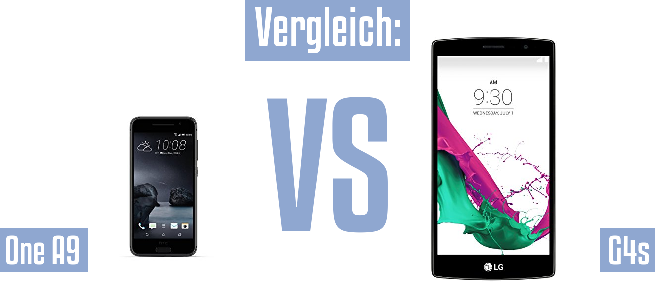 HTC One A9 und HTC One A9 im Vergleichstest