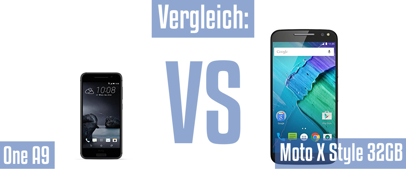 HTC One A9 und HTC One A9 im Vergleichstest