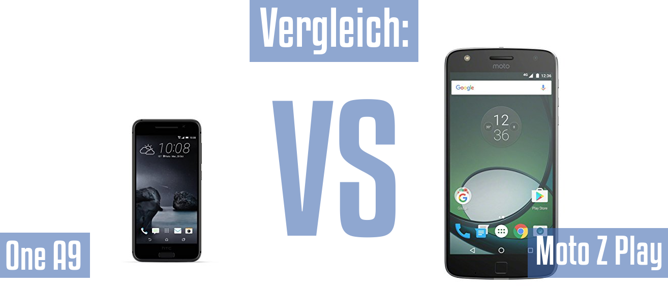 HTC One A9 und HTC One A9 im Vergleichstest