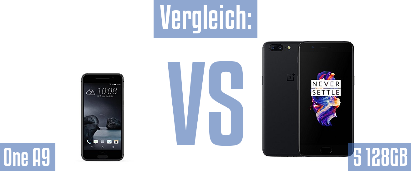 HTC One A9 und HTC One A9 im Vergleichstest