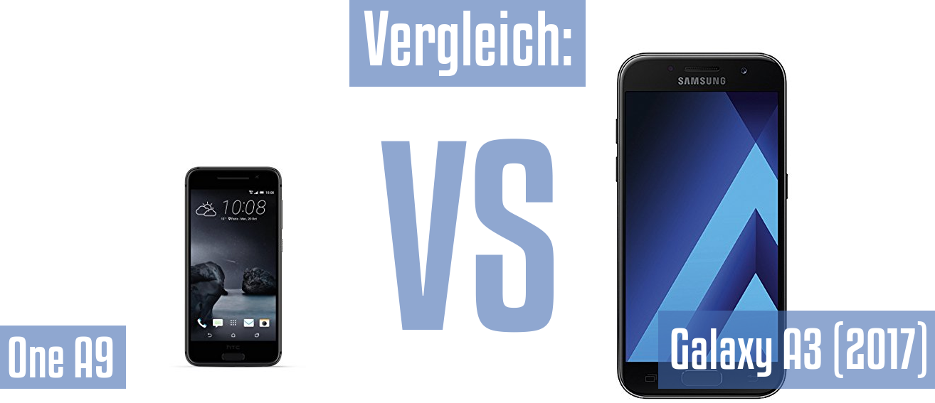 HTC One A9 und HTC One A9 im Vergleichstest