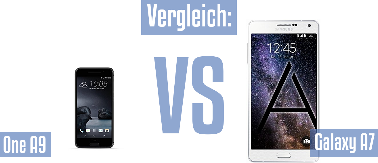 HTC One A9 und HTC One A9 im Vergleichstest