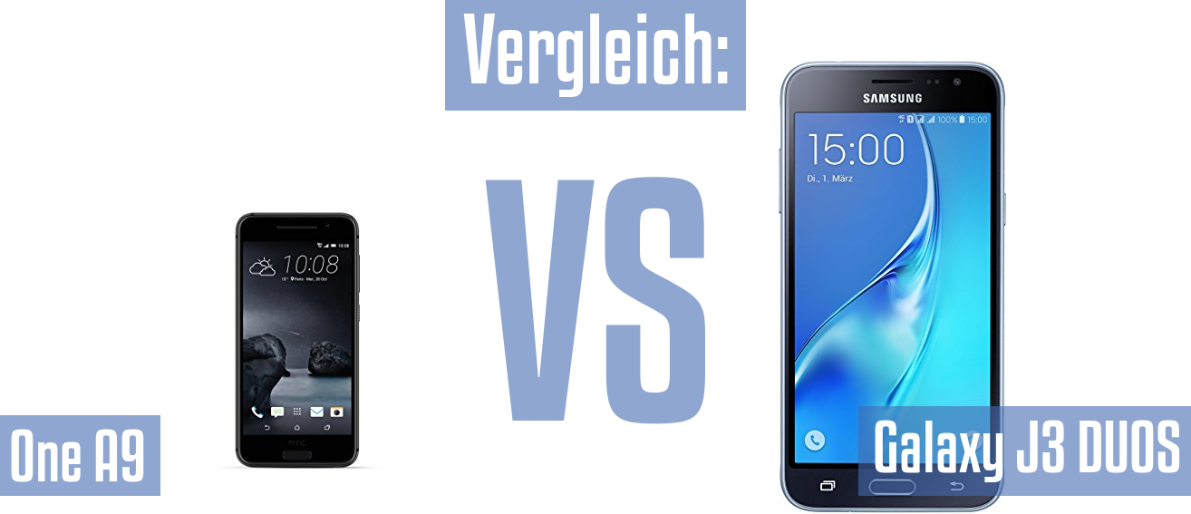 HTC One A9 und HTC One A9 im Vergleichstest