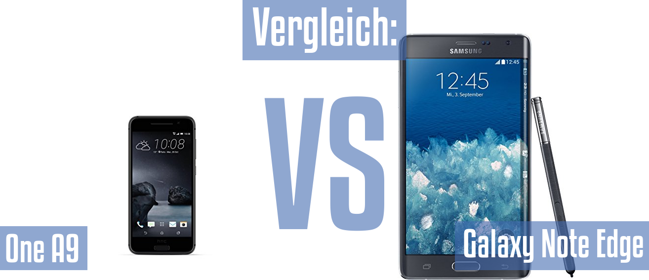 HTC One A9 und HTC One A9 im Vergleichstest