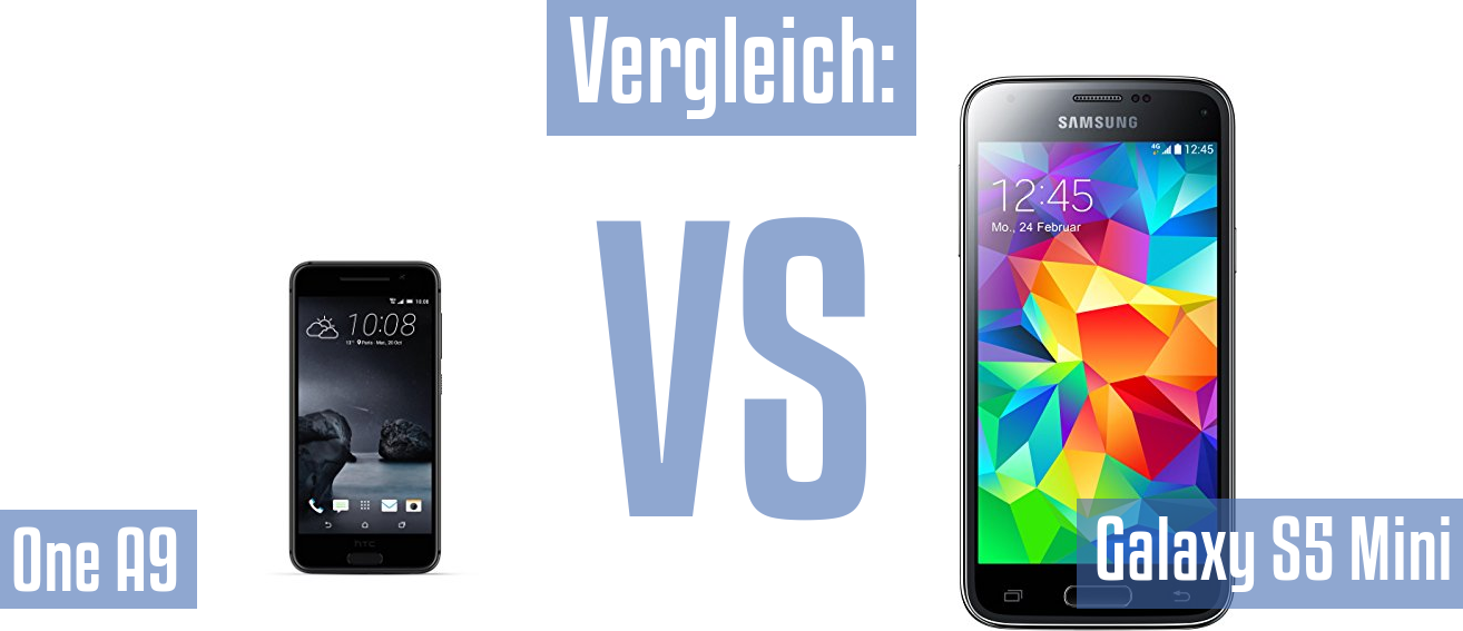 HTC One A9 und HTC One A9 im Vergleichstest