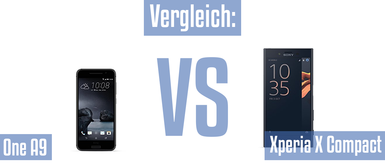 HTC One A9 und HTC One A9 im Vergleichstest