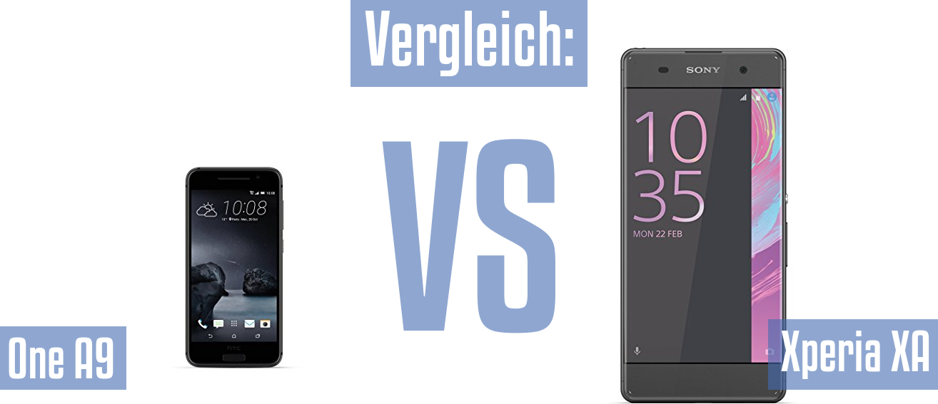 HTC One A9 und HTC One A9 im Vergleichstest