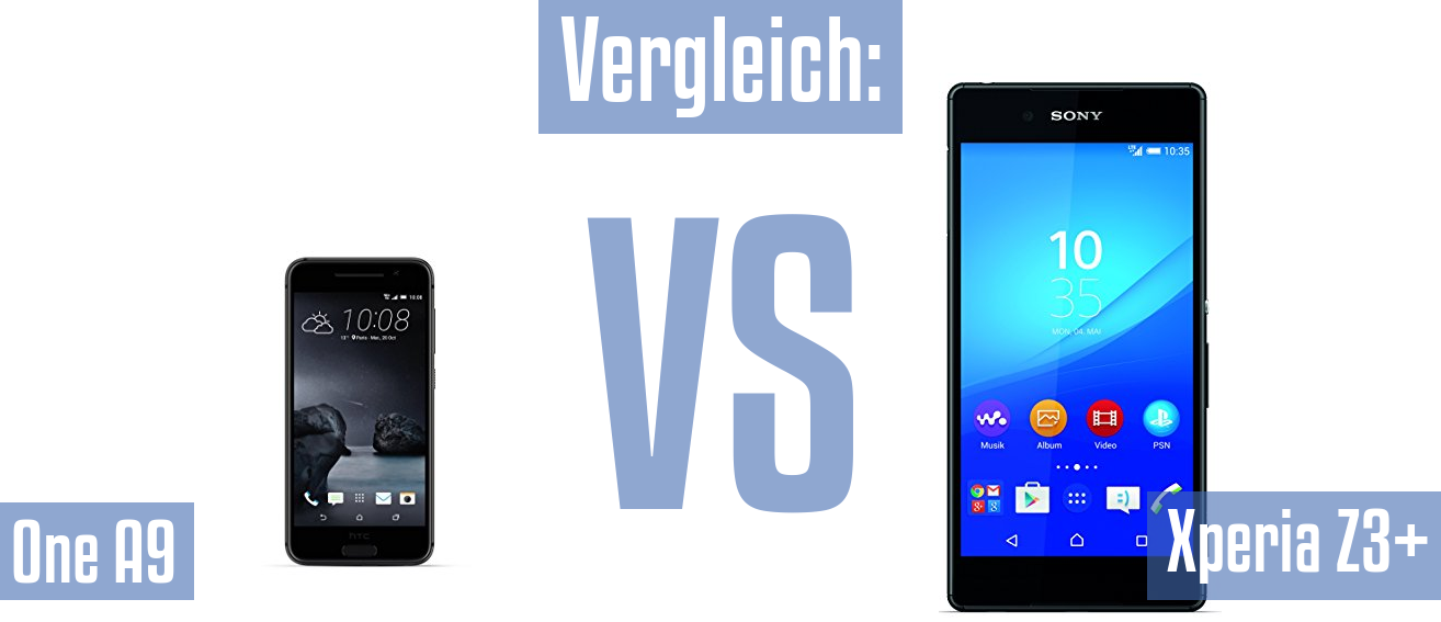 HTC One A9 und HTC One A9 im Vergleichstest