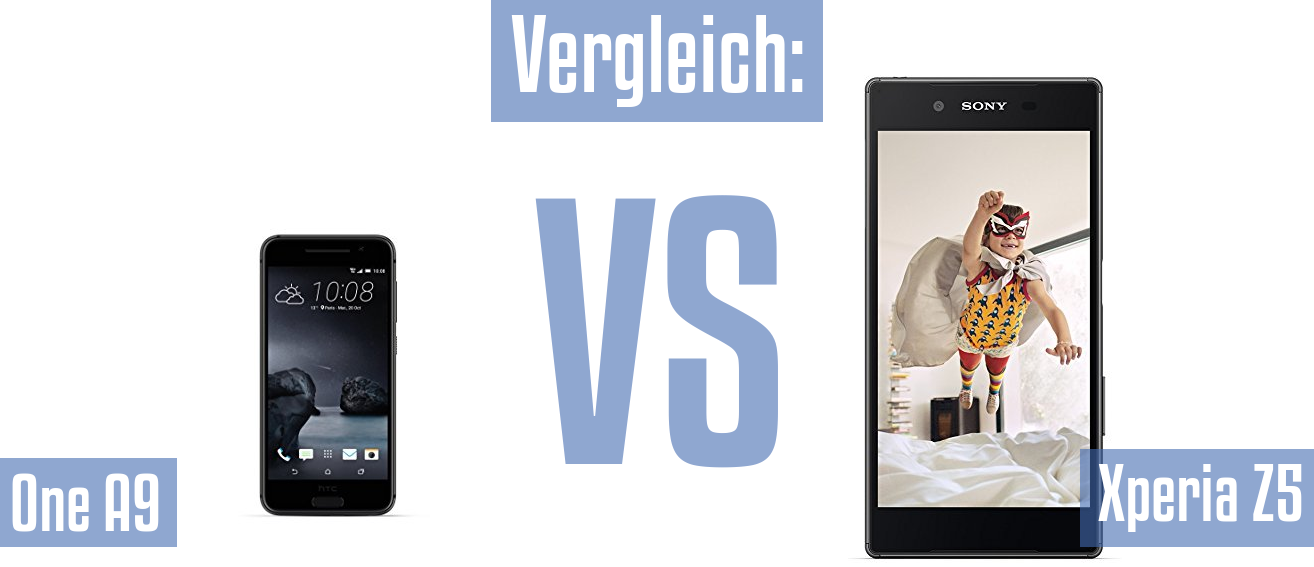 HTC One A9 und HTC One A9 im Vergleichstest