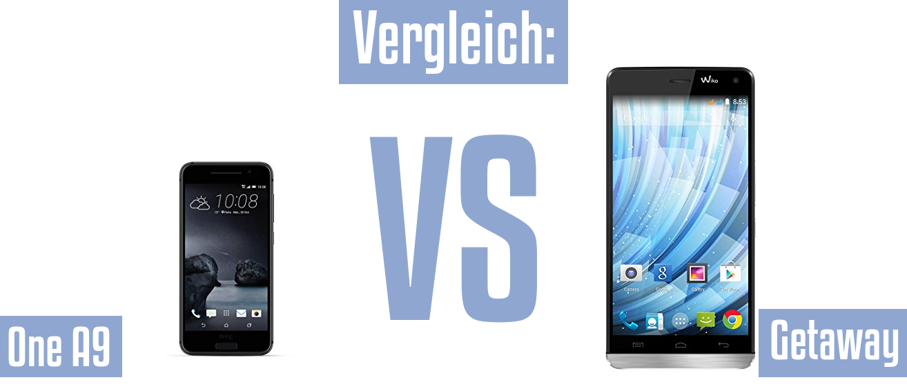 HTC One A9 und HTC One A9 im Vergleichstest