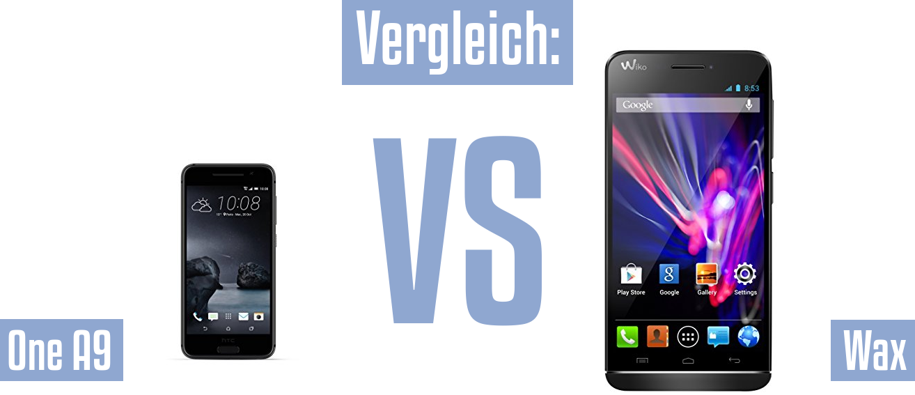 HTC One A9 und HTC One A9 im Vergleichstest