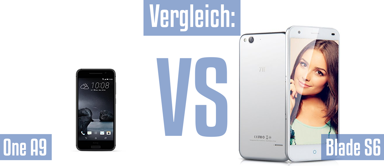 HTC One A9 und HTC One A9 im Vergleichstest