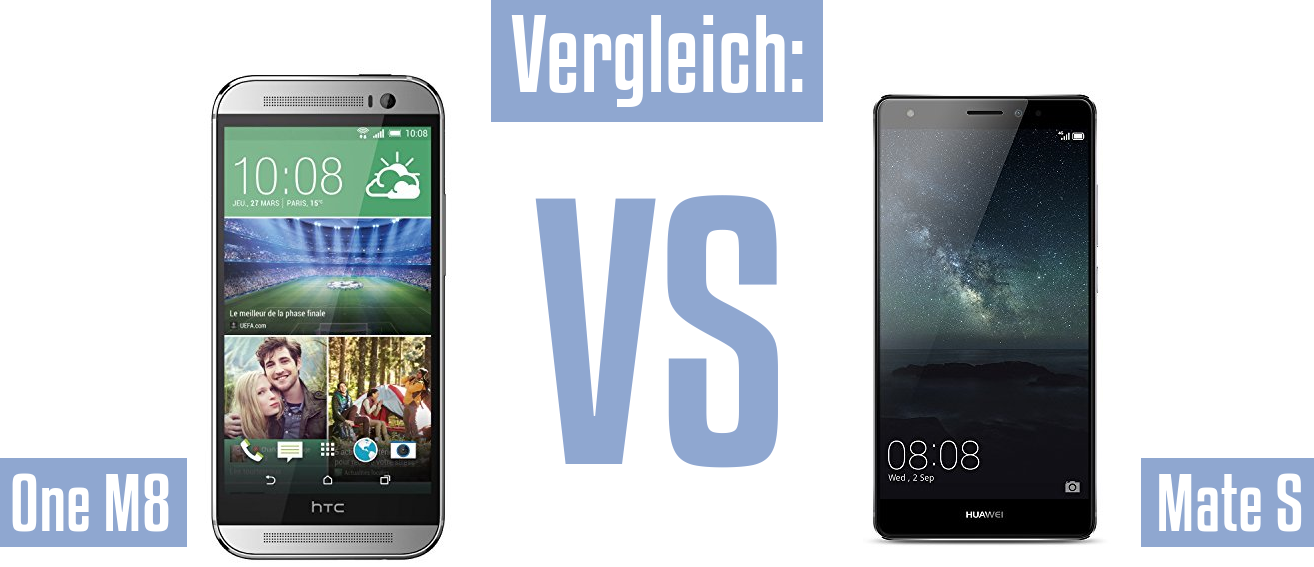 HTC One M8 und HTC One M8 im Vergleichstest