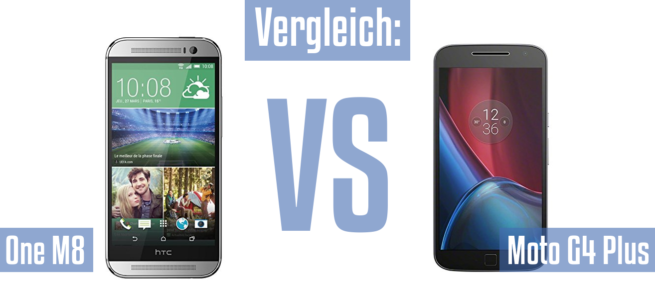 HTC One M8 und HTC One M8 im Vergleichstest