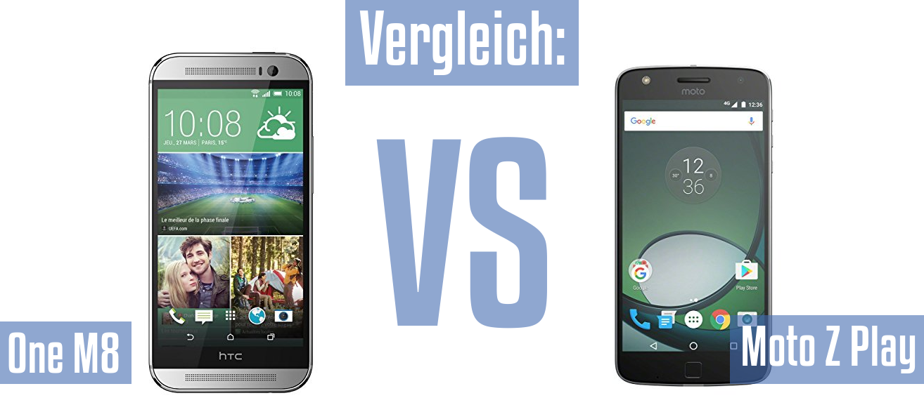 HTC One M8 und HTC One M8 im Vergleichstest