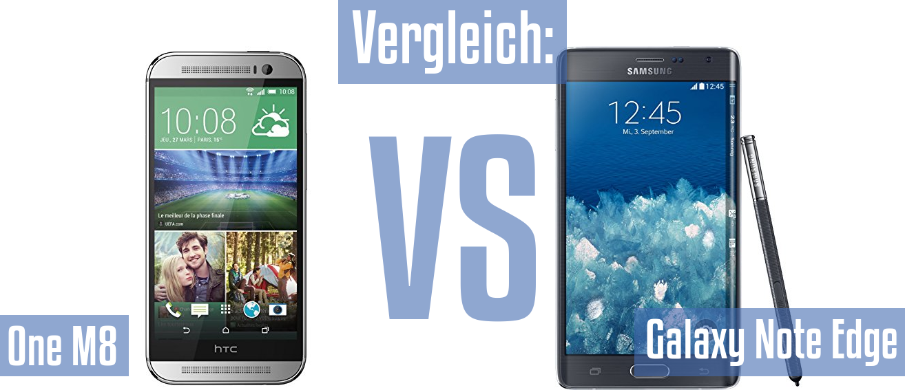 HTC One M8 und HTC One M8 im Vergleichstest