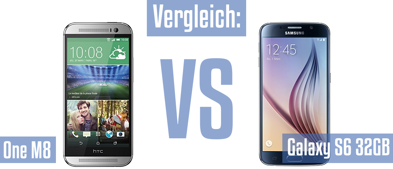 HTC One M8 und HTC One M8 im Vergleichstest