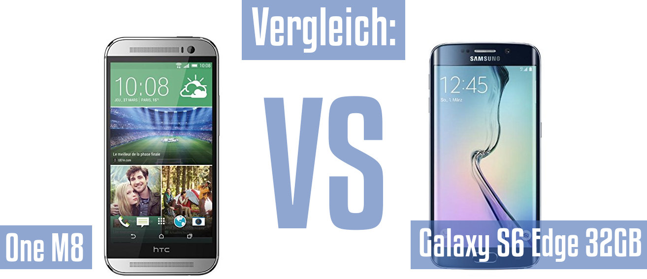 HTC One M8 und HTC One M8 im Vergleichstest