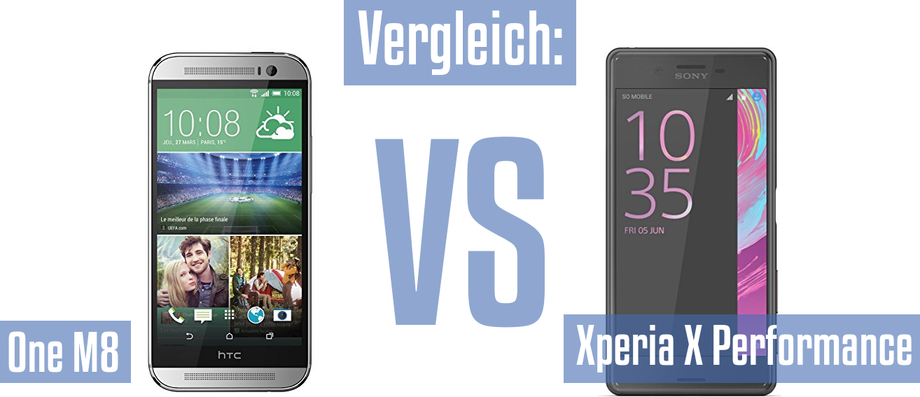 HTC One M8 und HTC One M8 im Vergleichstest